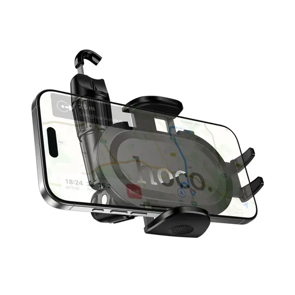 АВТОТРИМАЧ HOCO H88 RALLY ULTRA-THIN CAR HOLDER (REAR VIEW MIRROR), ЧОРНИЙ