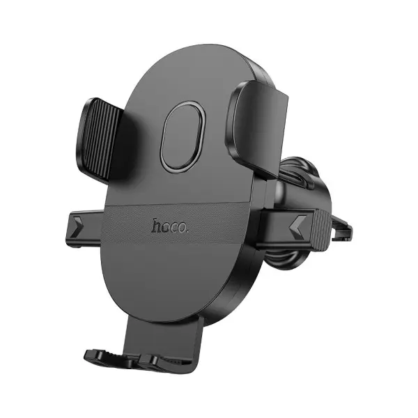 АВТОТРИМАЧ HOCO H18 MIGHTY ONE-BUTTON CAR HOLDER (AIR OUTLET), ЧОРНИЙ