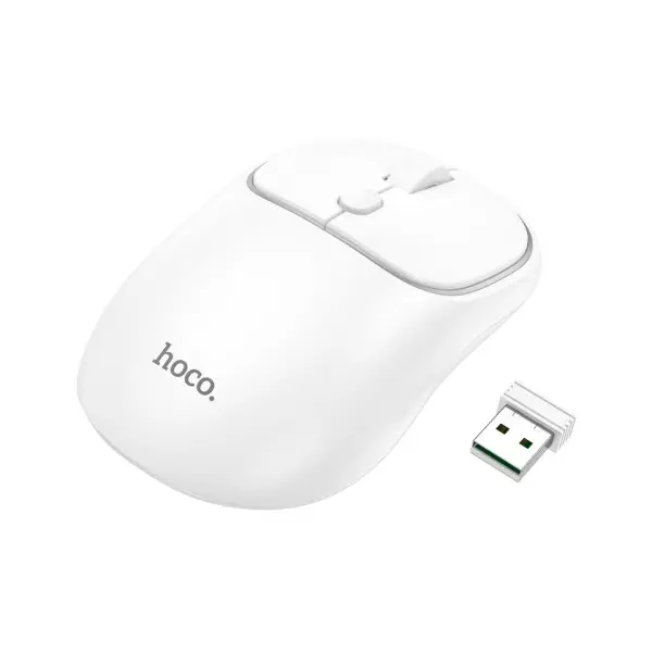 КОМПЮТЕРНА МИШКА HOCO GM25 ROYAL DUAL-MODE BUSINESS WS MOUSE, БІЛИЙ