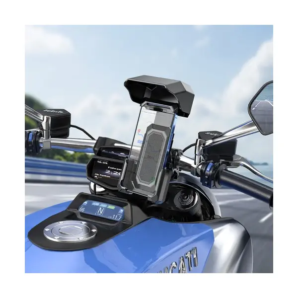 ТРИМАЧ ВЕЛО-МОТО HOCO H31 WILD WOLF BICYCLE MOTORCYCLE UNIVERSAL HOLDER, ЧОРНИЙ