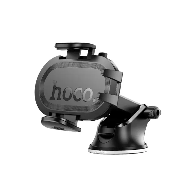 АВТОТРИМАЧ HOCO H54 BRUSCO ULTRA-THIN PUSH-TYPE CAR HOLDER, ЧОРНИЙ