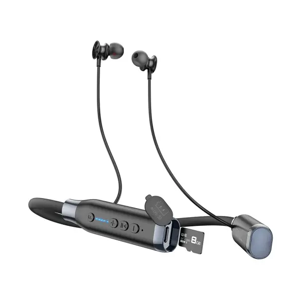 MR4_146146 Навушники бездротові hoco es62 pretty neck-hang bt earphones, чорний 