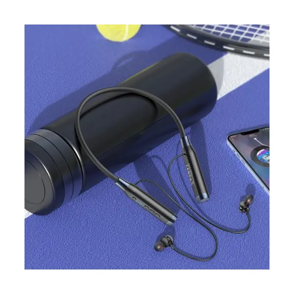 MR4_146146 Навушники бездротові hoco es62 pretty neck-hang bt earphones, чорний 