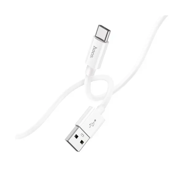 MR4_146024 Кабель hoco x87 magic silicone charging data cable для type-c 3a, 1m, білий 