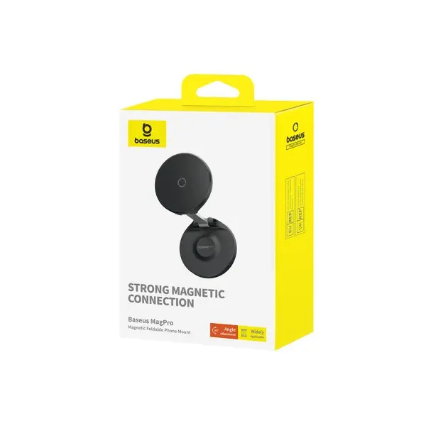 АВТОТРИМАЧ BASEUS MAGPRO MAGNETIC FOLDABLE PHONE MOUNT, ЧОРНИЙ B10564101121-00