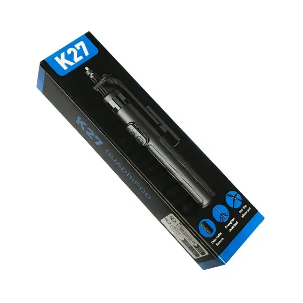 MR4_146271 Монопод-трипод pro series k27 al 1,3м. bluetooth пульт ду 