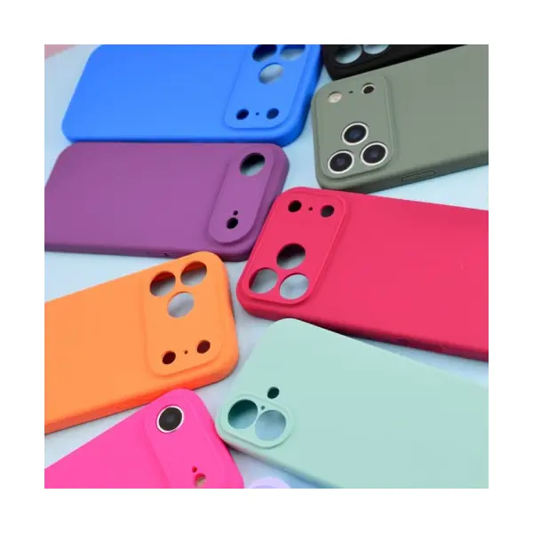 ЧОХОЛ SILICONE CASE CAMERA PROTECTIVE ДЛЯ IPHONE 17 (46) LAVANDER, СІРИЙ