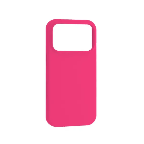 ЧОХОЛ SILICONE CASE FULL COPY ДЛЯ IPHONE 17 PRO MAX (47) HOT РОЖЕВИЙ
