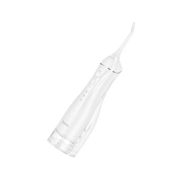 ІРИГАТОР HOCO HP63 ELECTRIC ORAL FLUSHING DEVICE, ДЛЯ ЧИЩЕННЯ ПОРОЖНИНИ РОТА, БІЛИЙ
