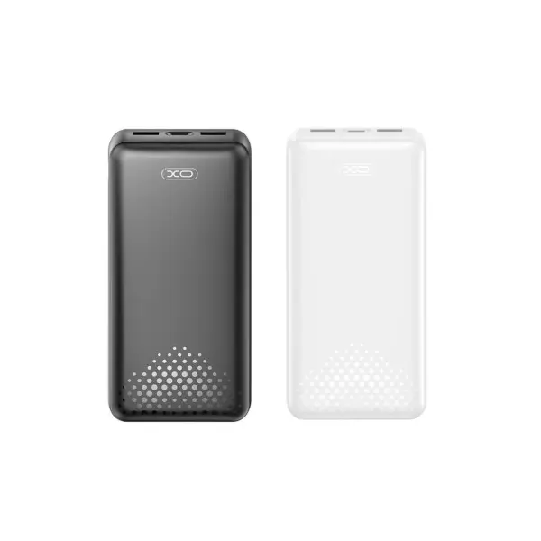 ЗОВНІШНІЙ АКУМУЛЯТОР POWER BANK XO PB313 LIGHT DISPLAY MOBILE POWER 20000MAH, ЧОРНИЙ