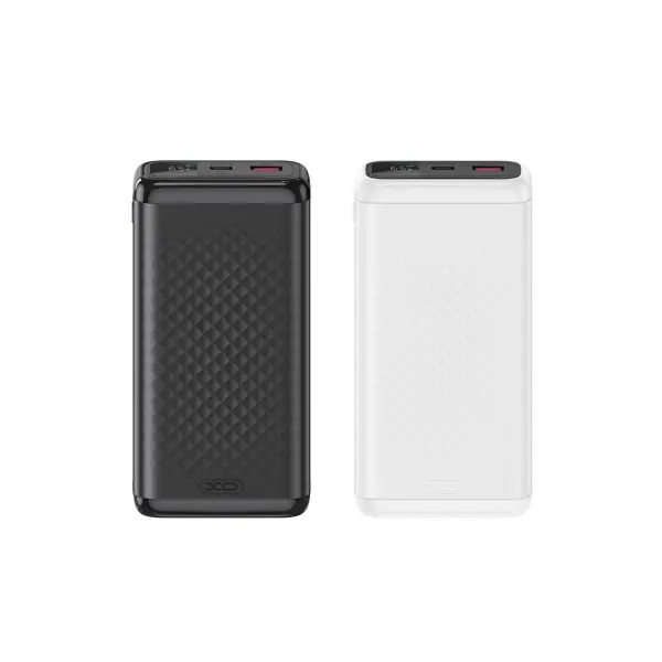ЗОВНІШНІЙ АКУМУЛЯТОР POWER BANK XO PB309 22.5W DIGITAL FAST CHARGER 20000MAH, ЧОРНИЙ