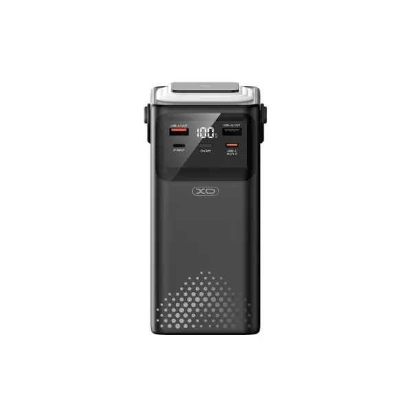 ЗОВНІШНІЙ АКУМУЛЯТОР POWER BANK XO PR287 PD20W+QC22.5W FAST CHARGING MOBILE POWER 80000MAH, ЧОРНИЙ