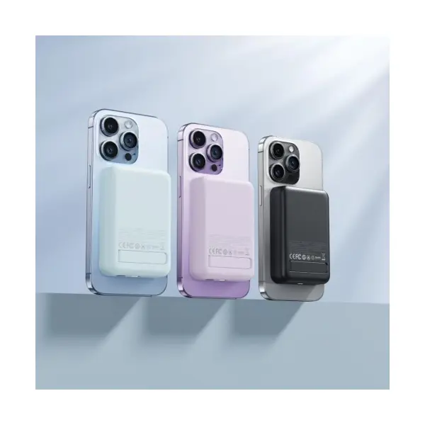 ЗОВНІШНІЙ АКУМУЛЯТОР POWER BANK XO PR231 MAGNETIC 15W WIRELESS CHARGING+PD20W 10 000MAH, ЧОРНИЙ