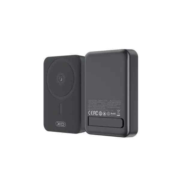 ЗОВНІШНІЙ АКУМУЛЯТОР POWER BANK XO PR231 MAGNETIC 15W WIRELESS CHARGING+PD20W 10 000MAH, ЧОРНИЙ