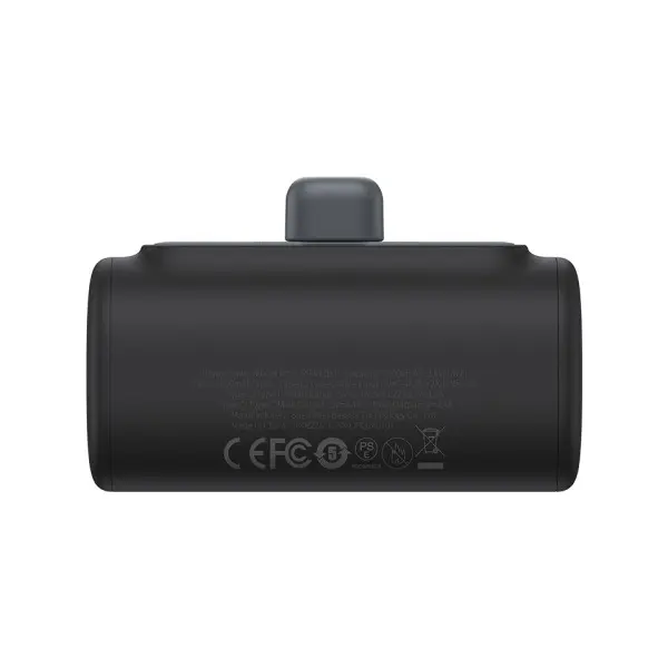 MR4_146278 Зовнішній акумулятор power bank baseus compact fast charging power bank type-c edition 5000mah 20w, чорний p10068306113-00 