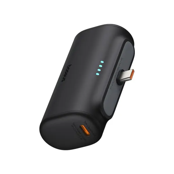 MR4_146278 Зовнішній акумулятор power bank baseus compact fast charging power bank type-c edition 5000mah 20w, чорний p10068306113-00 
