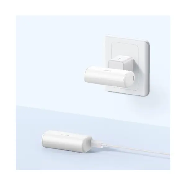 MR4_146279 Зовнішній акумулятор power bank baseus compact fast charging power bank type-c edition 5000mah 20w, білий p10068306213-00 