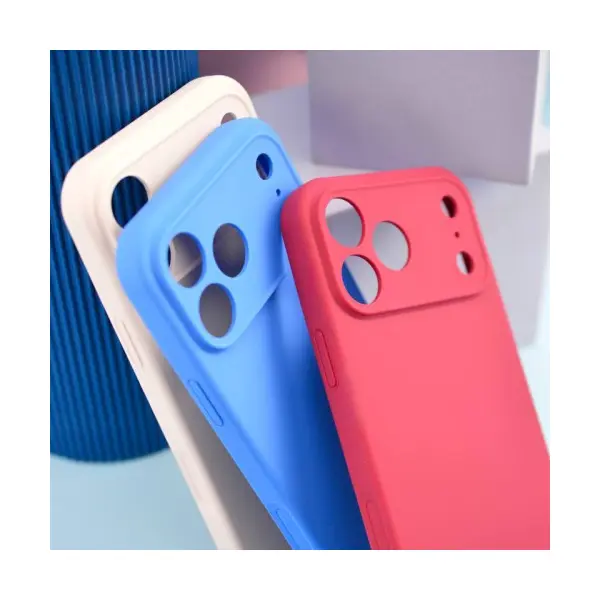 ЧОХОЛ SILICONE CASE CAMERA PROTECTIVE ДЛЯ IPHONE 17 PRO (46) LAVANDER, СІРИЙ