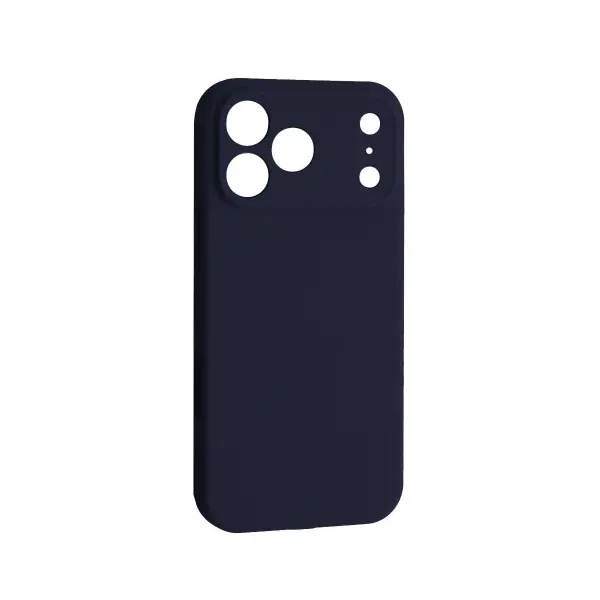 ЧОХОЛ SILICONE CASE CAMERA PROTECTIVE ДЛЯ IPHONE 17 PRO (8) MIDNIGHT СИНІЙ