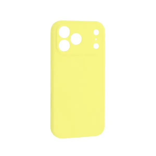 ЧОХОЛ SILICONE CASE CAMERA PROTECTIVE ДЛЯ IPHONE 17 PRO (51) MELLOW ЖОВТИЙ