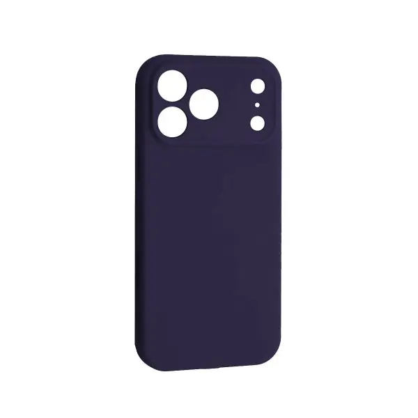 ЧОХОЛ SILICONE CASE CAMERA PROTECTIVE ДЛЯ IPHONE 17 PRO (71) NEW ПУРПУРОВИЙ
