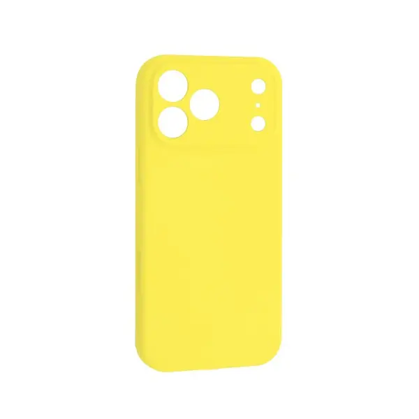 ЧОХОЛ SILICONE CASE CAMERA PROTECTIVE ДЛЯ IPHONE 17 PRO MAX (4) ЖОВТИЙ