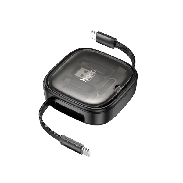 MR4_146737 Кабель pd hoco u140 retractable all-in-one set 60w 0.95m, чорний 