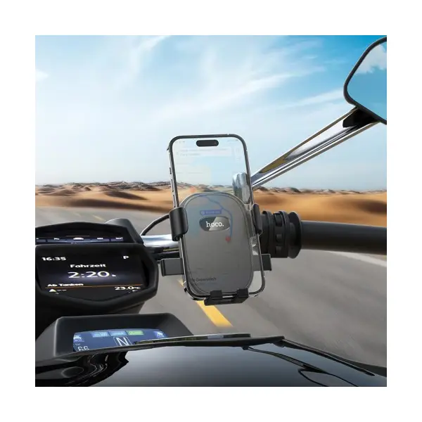 ТРИМАЧ ВЕЛО-МОТО HOCO H85 KNIGHT MOTORCYCLE BICYCLE UNIVERSAL HOLDER, ЧОРНИЙ