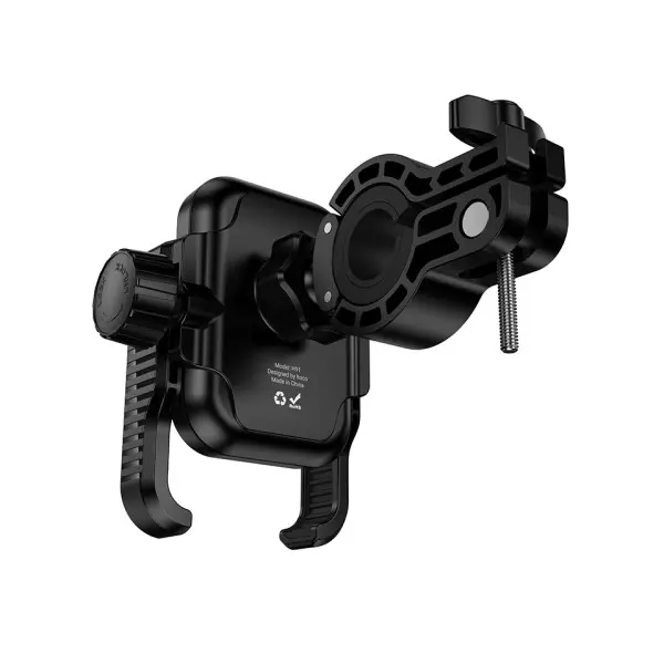 ТРИМАЧ ВЕЛО-МОТО HOCO H91 MILLY MOTORCYCLE BICYCLE UNIVERSAL HOLDER, ЧОРНИЙ