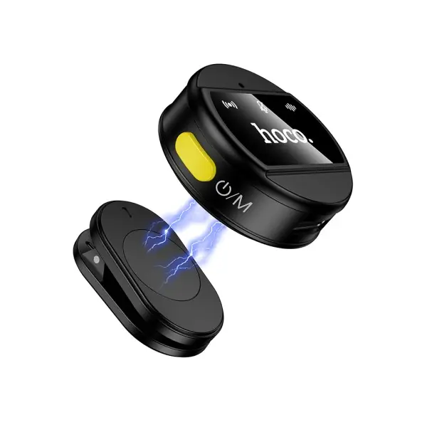 MR4_146757 Мікрофон hoco l21 charm wireless microphone ip, чорний 