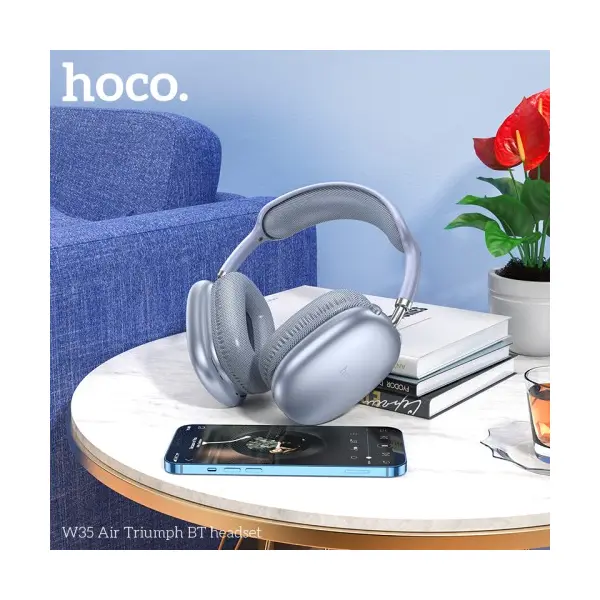 MR4_146719 Навушники накладні hoco w35 air triumph bt headset синій 
