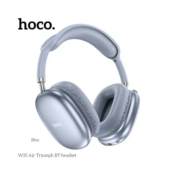 MR4_146719 Навушники накладні hoco w35 air triumph bt headset синій 