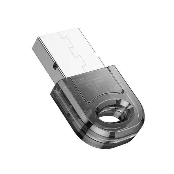 АДАПТЕР BLUETOOTH HOCO UA28 USB BT ADAPTER TRANSPARENT, ЧОРНИЙ