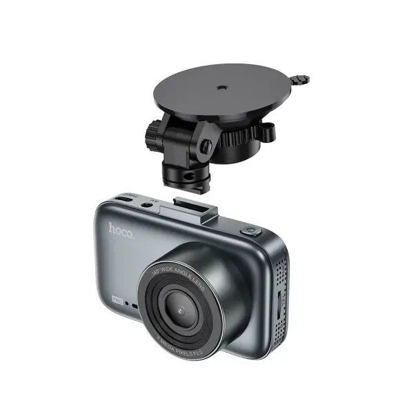 ВІДЕОРЕЄСТРАТОР HOCO DV6 DRIVING RECORDER WITH 3 DISPLAY (WITH REAR CAMERA), ЧОРНИЙ