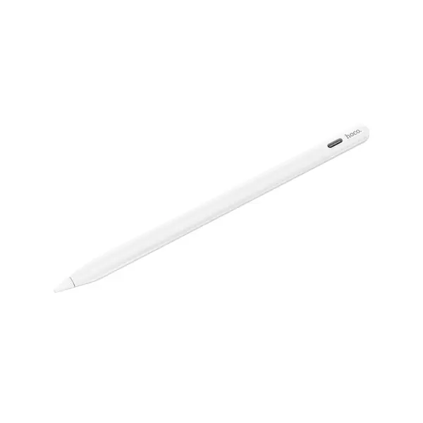 СТІЛУС HOCO GM112 INTELLIGENT ANTI-LOST ACTIVE CAPACITIVE PEN WITH DIGITAL DISPLAY PAD DEDICAT, БІЛИЙ