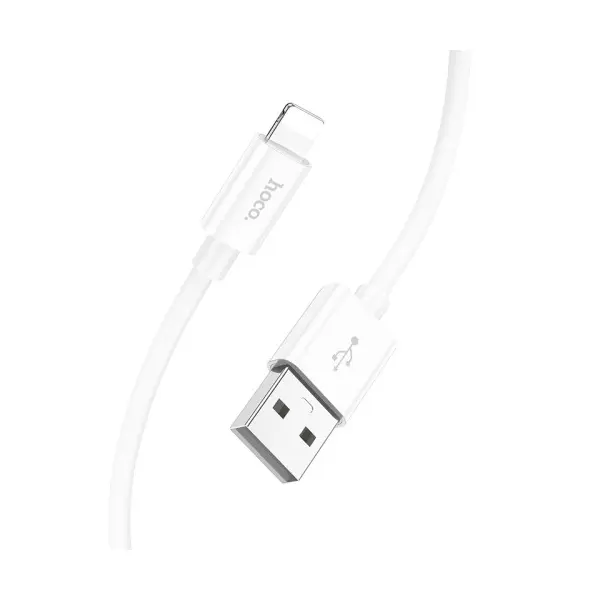MR4_146708 Кабель hoco x87 magic silicone charging data cable для ip 2,4a, 1m, білий 