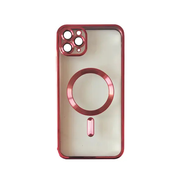 ЧОХОЛ SHINING CAMERA MAGSAFE ДЛЯ IPHONE 11 PRO MAX ЧЕРВОНИЙ