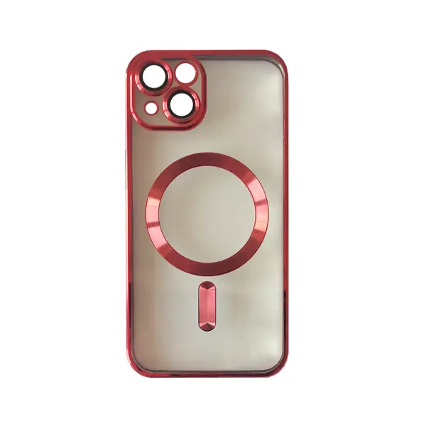 ЧОХОЛ SHINING CAMERA MAGSAFE ДЛЯ IPHONE 15 PLUS ЧЕРВОНИЙ