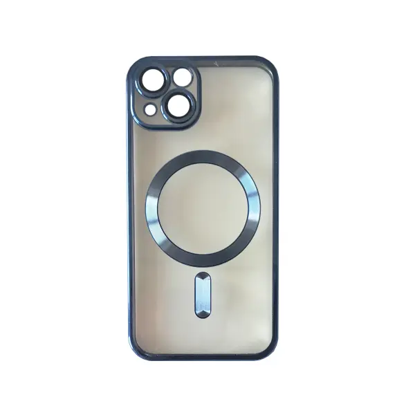ЧОХОЛ SHINING CAMERA MAGSAFE ДЛЯ IPHONE 15 PLUS СИНІЙ