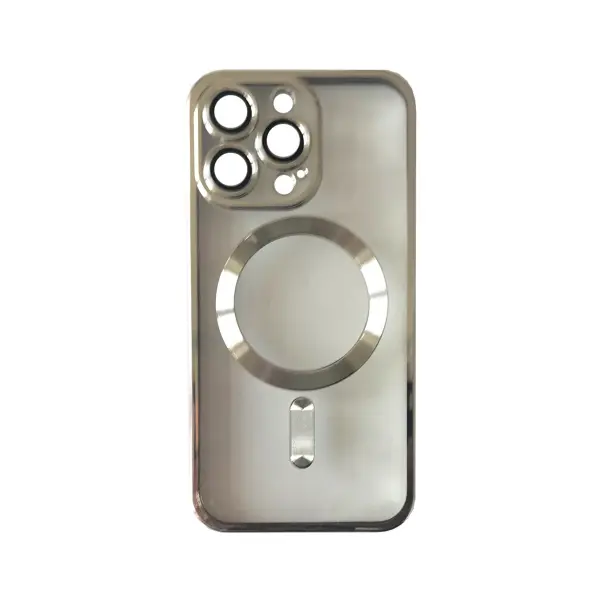 ЧОХОЛ SHINING CAMERA MAGSAFE ДЛЯ IPHONE 15 PRO, СІРИЙ