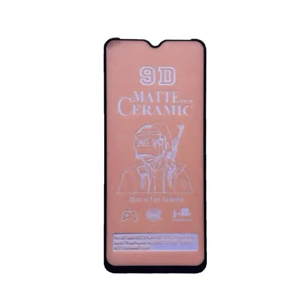 MR4_146883 Захисне скло ceramic matte для redmi 14c, a3 pro, a4, a5 4g, poco c75, чорний (тех. пак) 