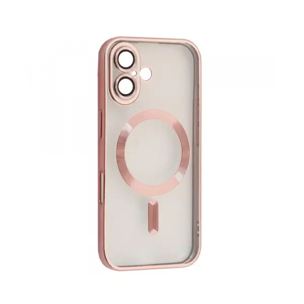 ЧОХОЛ SHINING CAMERA MAGSAFE ДЛЯ IPHONE 16 ROSE GOLD