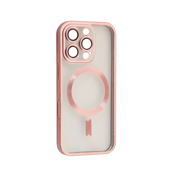 MR4_146998 Чохол shining camera magsafe для iphone 16 pro rose gold 