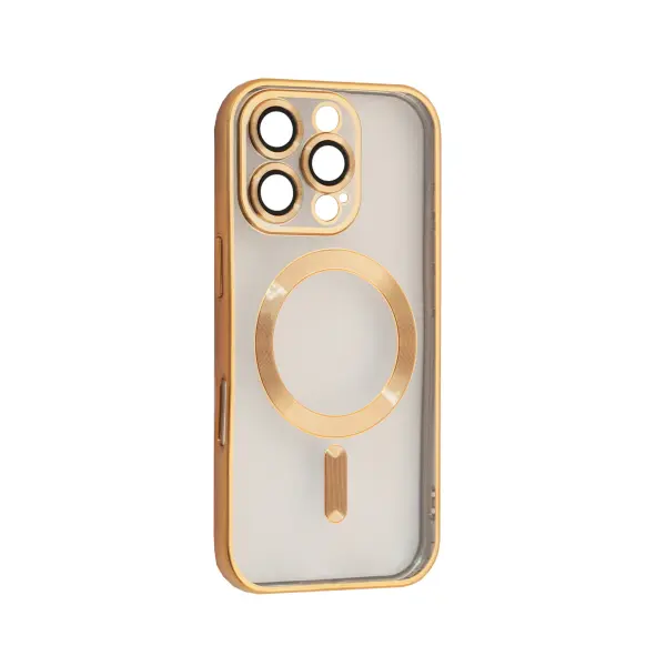 MR4_147001 Чохол shining camera magsafe для iphone 16 pro max gold 
