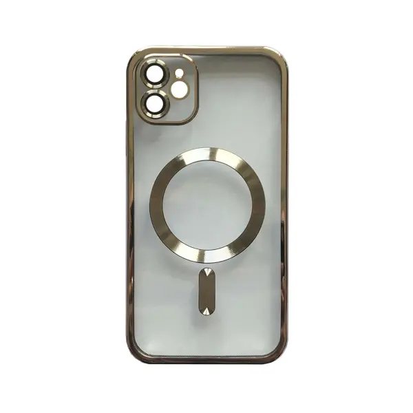 ЧОХОЛ SHINING CAMERA MAGSAFE ДЛЯ IPHONE 12 NATURAL TITANIUM