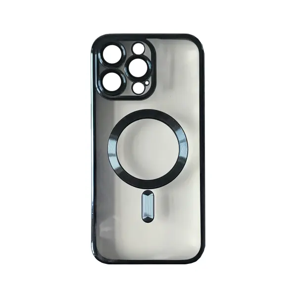 MR4_146985 Чохол shining camera magsafe для iphone 12 pro синій titanium 