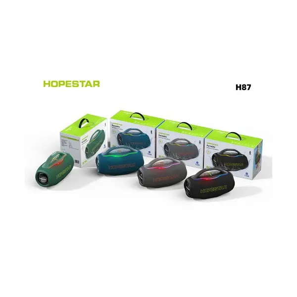 КОЛОНКА BLUETOOTH HOPESTAR H87 70W ЗЕЛЕНИЙ
