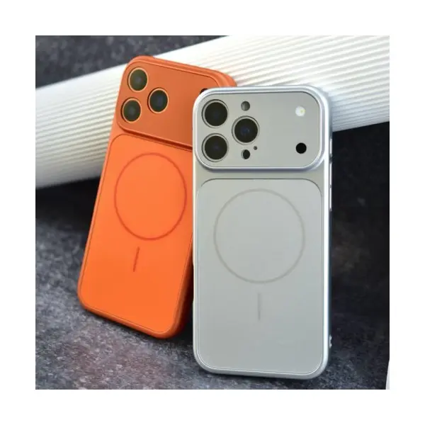 ЧОХОЛ NEW AG GLASS MAGSAFE CASE ДЛЯ IPHONE 15 PRO, ЧОРНИЙ