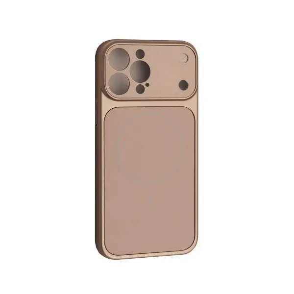 MR4_146788 Чохол new ag glass magsafe case для iphone 14 pro max gold 