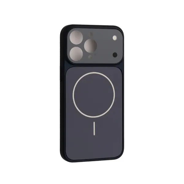 ЧОХОЛ NEW AG GLASS MAGSAFE CASE ДЛЯ IPHONE 14 PRO СИНІЙ